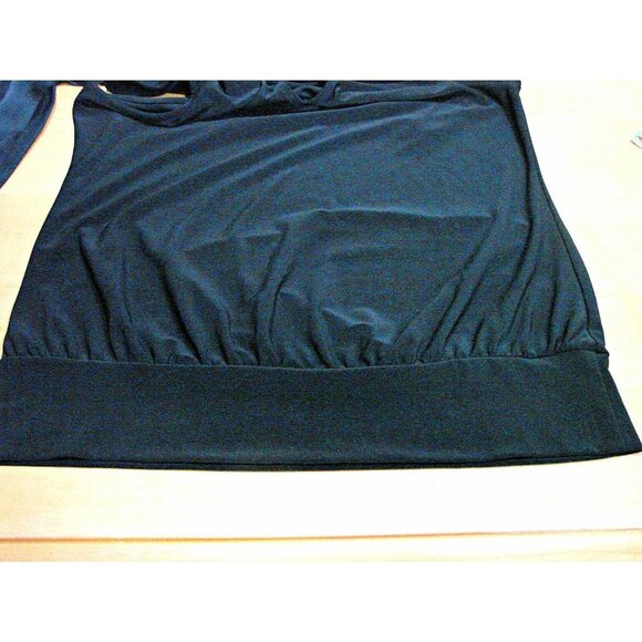 White House Black Market WHBM Key Hole Side Shoulder Tie Sleeveless Top Black Sm - Picture 10 of 12